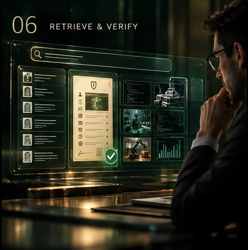 06 Retrieve & verify